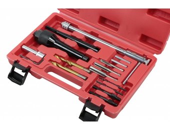 TM 16 Piece Glow Plug Extractor set 8 - 10 mm.