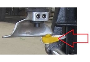 Set kunststof strips voor klauw aluminium velgen ZWART