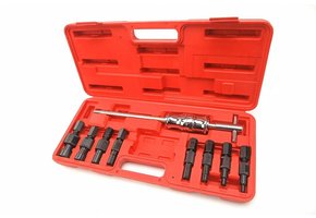 9 Piece Inner bearing puller set with impact puller