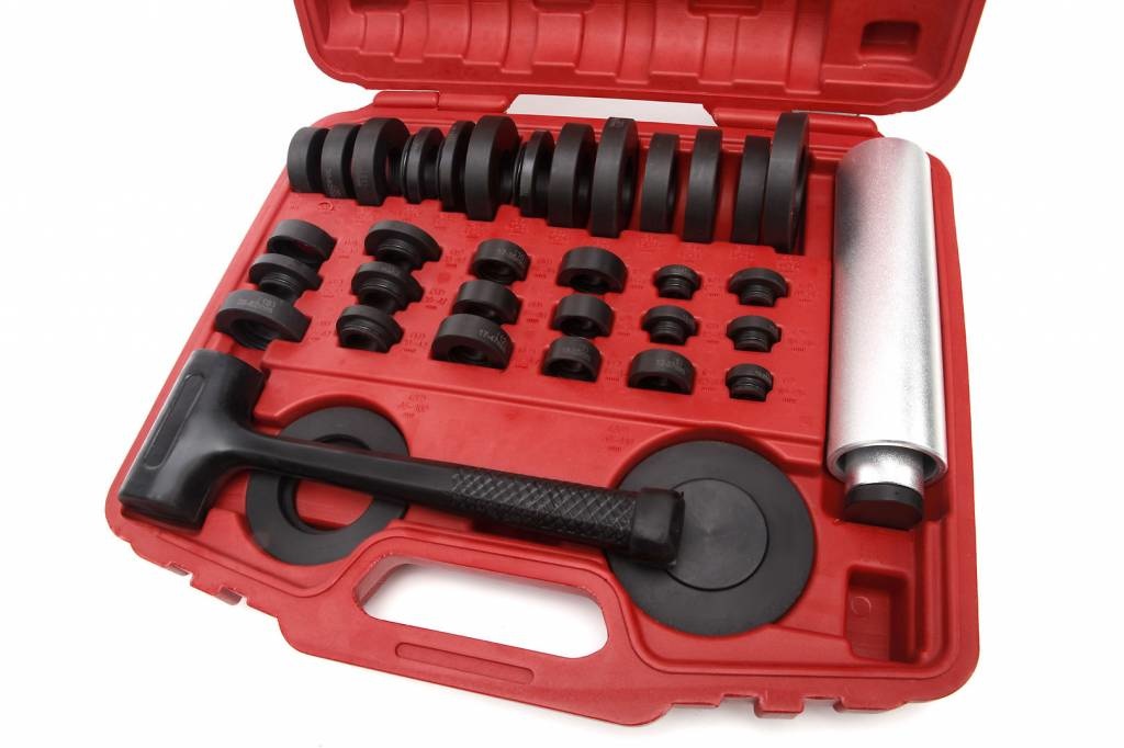TM 37 Piece Wheel Bearing and Gasket disassembly set Including Recoilless Hammer