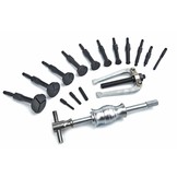 17-piece inner bearing puller set 8 - 58 mm