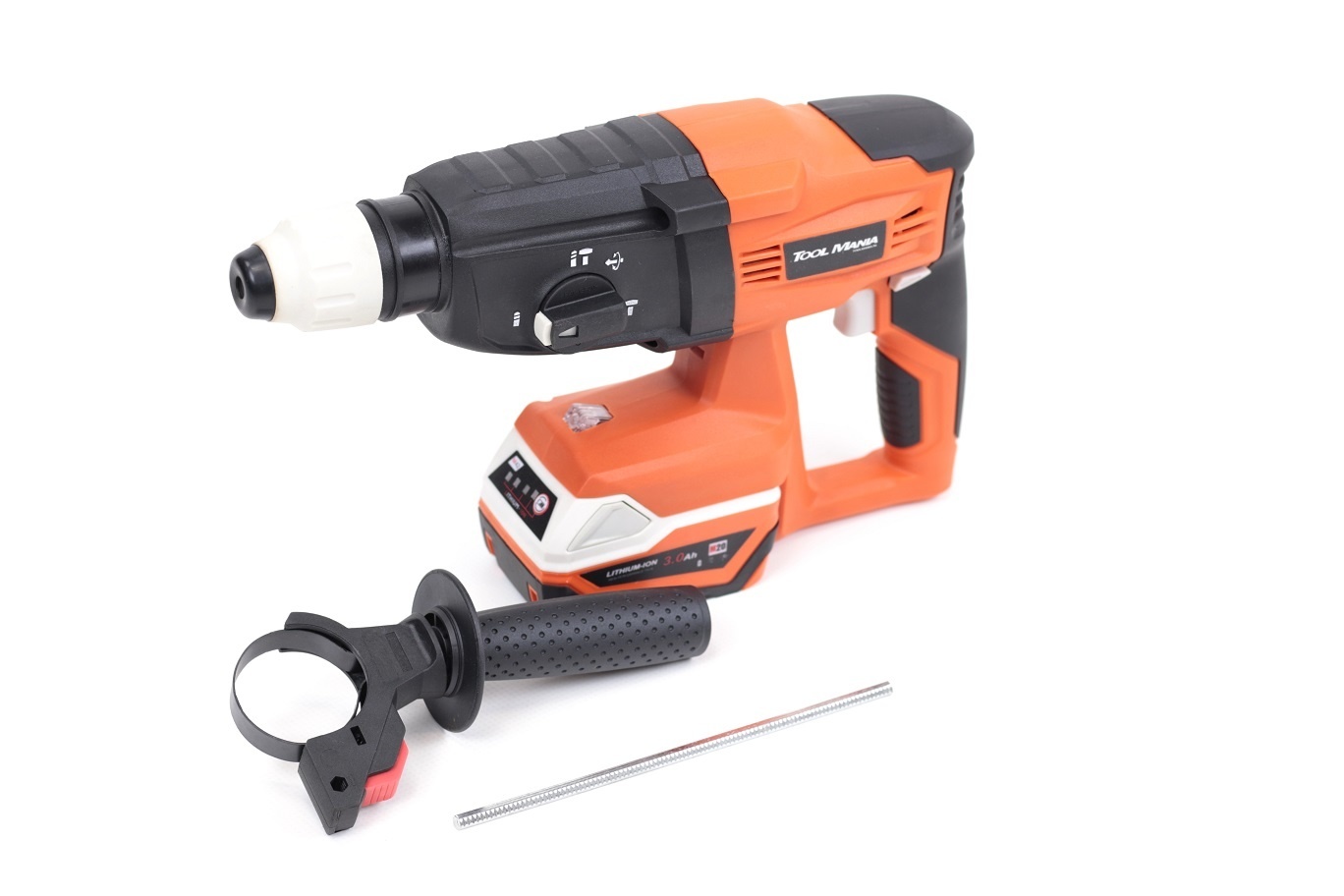 Luxe Sortie Hesje TM Professionele 20 Volt 3,0AH Accu Boorhamer / Klopboorhamer - ToolMania