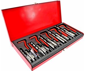Helicoil Einsätze Set, 60 Stück Edelstahl Helicoil Drahtgewinde