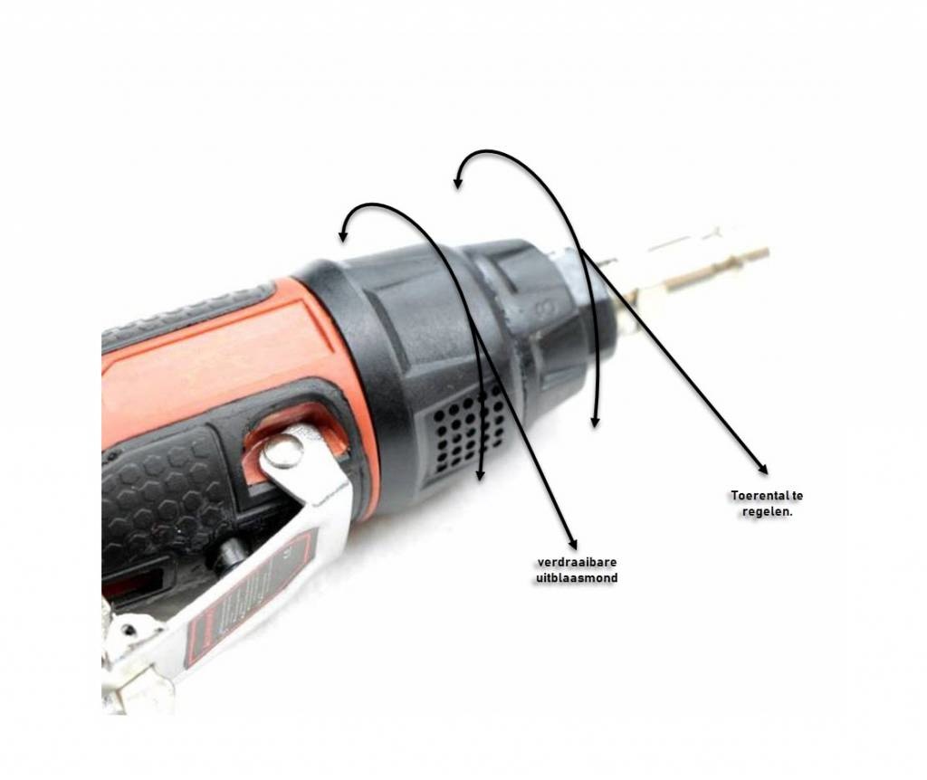 Profi Variable Pneumatic Right Angle Drilling Machine ToolMania