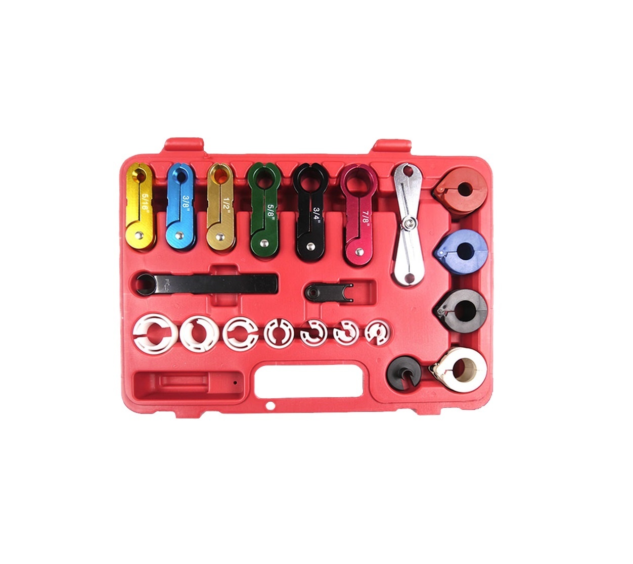 TM 22 Piece Disconnection Set For Air Conditioning Pipes, Fuel Pipes And Oil Pipes
