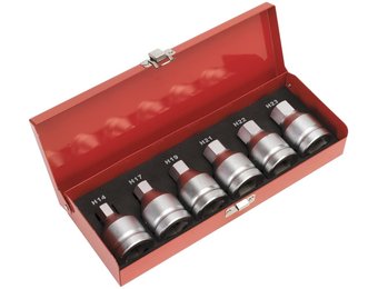 TM 6 Delige Profi 3/4" INBUS Doppenset Grote Maten