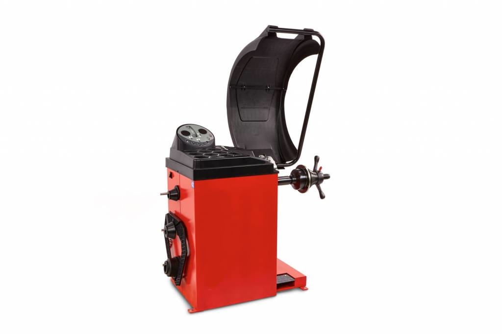 TM Profi Balanceermachine 10-24 inch met voetrem