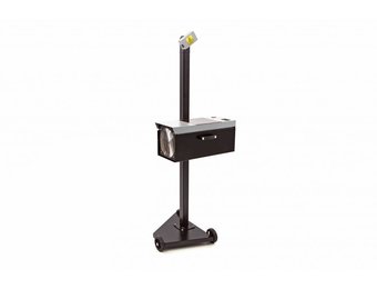 Headlight adjustment device with Laser and digital Lux meter