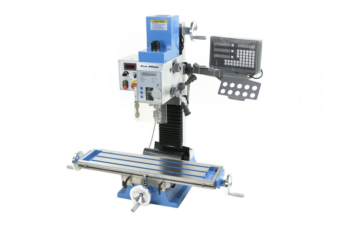 TM BF 30 Freesmachine Grote Tafel V2 met SINO 3 assig digitaal uitleessysteem