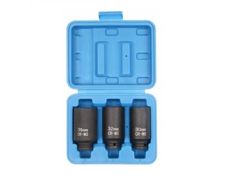 TM 1/2" Aandrijfas Kracht Doppenset, Montageset 30, 32 en 36mm