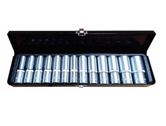 TM 13 Piece 1/2 "Long Impact Socket Set