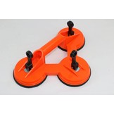 TM Glasdrager / Zuignap met 3 koppen