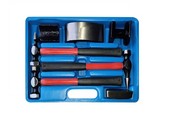 TM 7 Piece Hammer Dent Removal Set with Anti Slip Fiber Glass Stems
