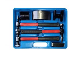 TM  7 Delige Hamer Uitdeukset met  Anti Slip Fiberglas Stelen