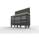 TM 20 Laden Gereedschapswagen / Werkbank Werkblad met Achterwand