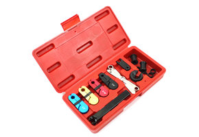 TM 8 Piece Disconnection Set For Air Conditioning Pipes, Fuel Pipes and Oil Pipes