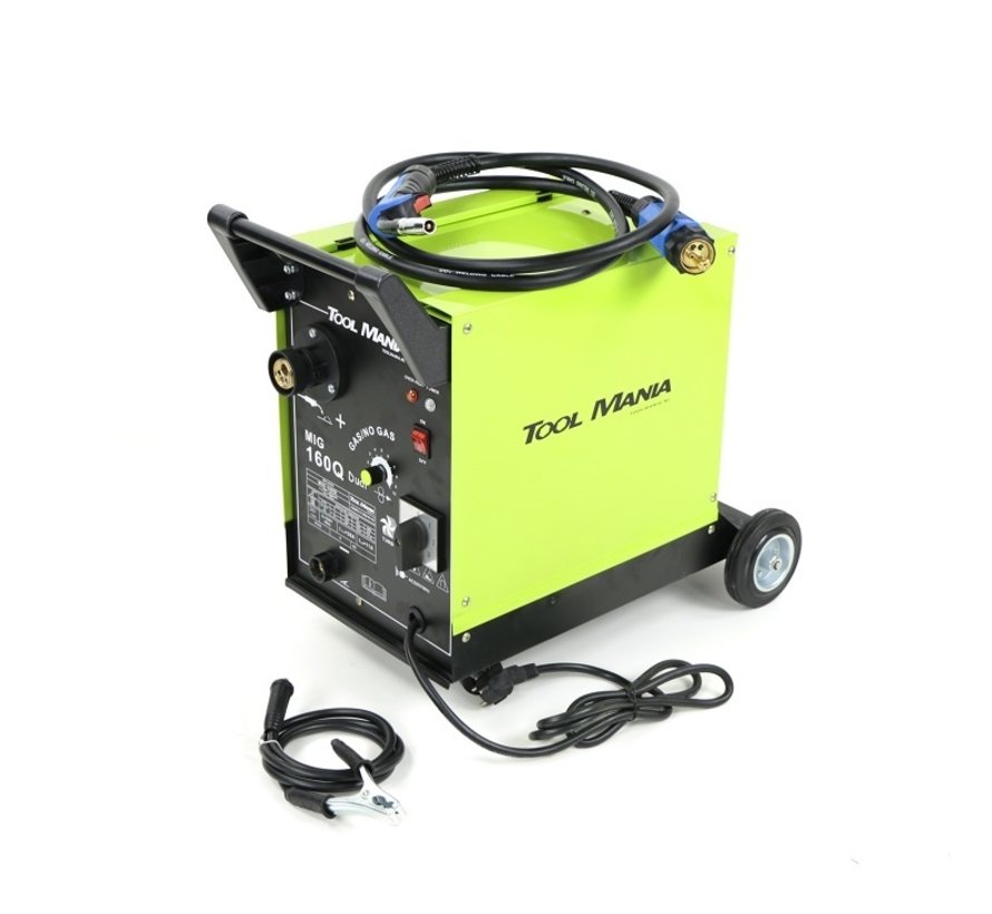 TM MIG 160Q Welding machine with Digital Display and IGBT Technology