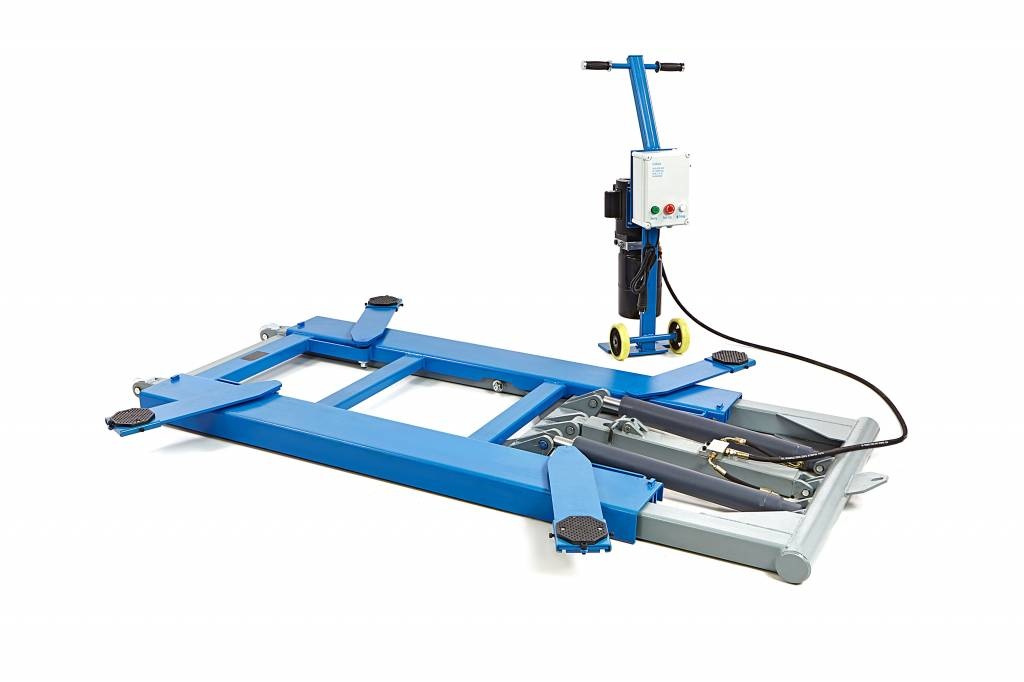 Fully automatic 2800 Kg Mobile Autopoetsbrug 140 cm