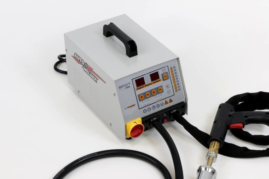Multipurpose spot welding machine with 9 positions