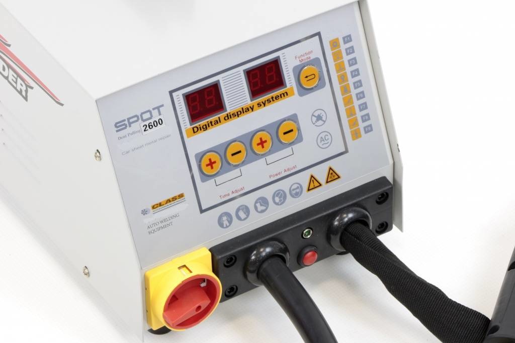 Multipurpose spot welding machine with 9 positions