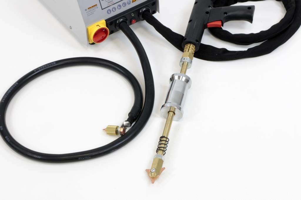 Multipurpose spot welding machine with 9 positions