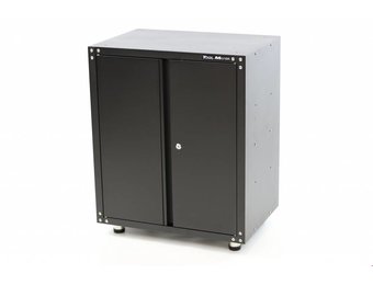 Modulair gereedschapskast met deuren  ZWART