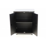 Modulair gereedschapskast met deuren  ZWART