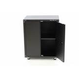 Modulair gereedschapskast met deuren  ZWART