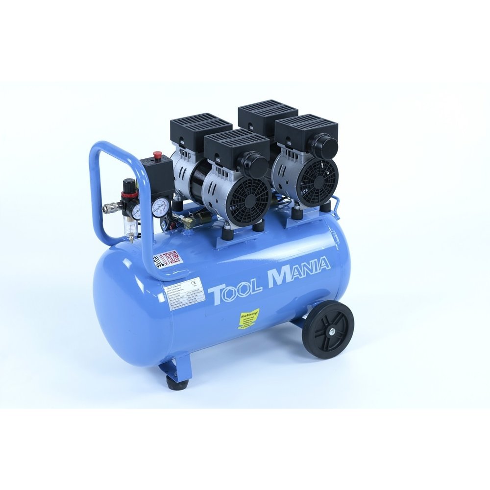 TM 50 Liter Professional Low Noise Compressor 1.5HP 230v