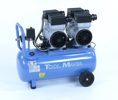 TM TM 50 Liter Professionele Low Noise Compressor 3HP 230v
