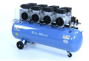 TM 200 Liter Professionele Low Noise Compressor 6 HP 230v