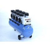 TM 200 Liter Professionele Low Noise Compressor 6 HP 230v