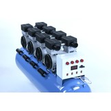 TM 200 Liter Professionele Low Noise Compressor 6 HP 230v