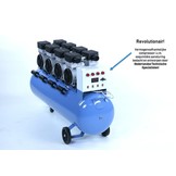 TM 200 Liter Professional Low Noise Compressor 6 HP 230v