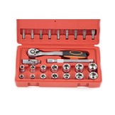 TM 36 Delige 3/8" Professionele  Doppenset