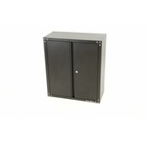 Modular Hanging tool cabinet with BLACK doors