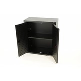Modular Hanging tool cabinet with BLACK doors
