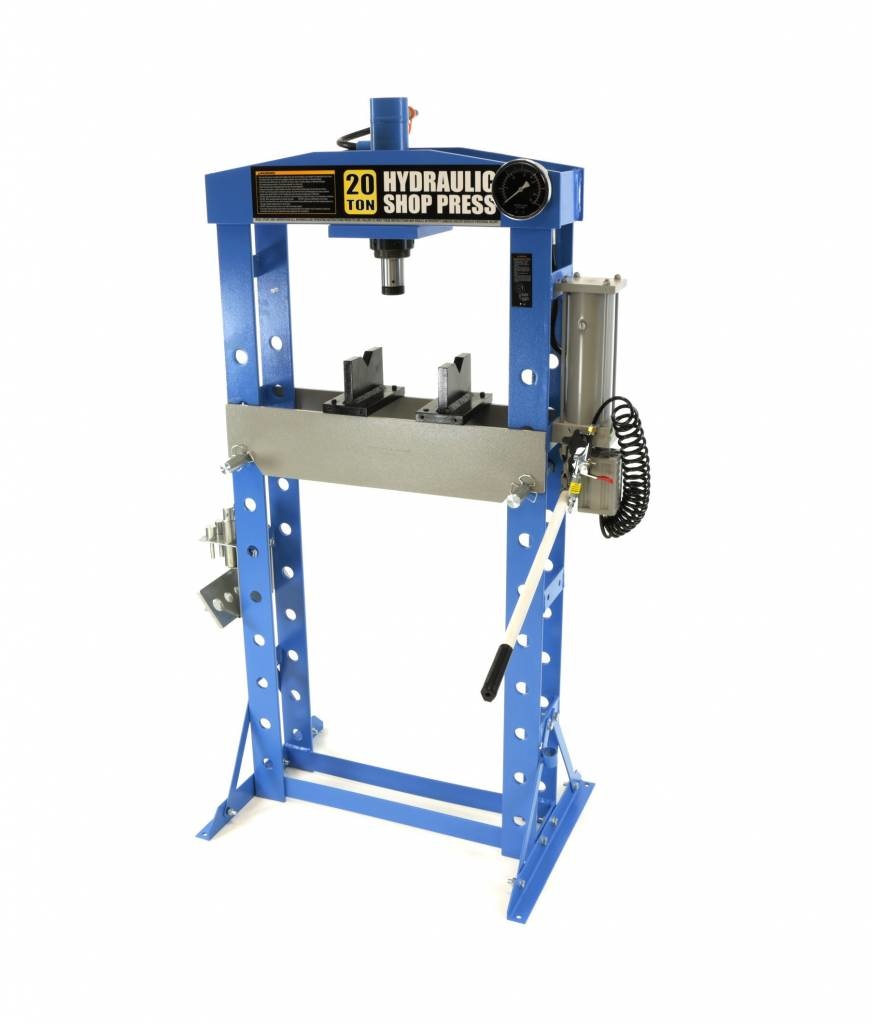 20 Ton Hydraulic and Pneumatic Window Press / Workshop Press