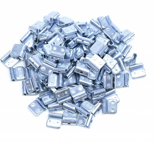 TM 100 stuks Fe wielgewicht zink voor stalen velgen 10 gram