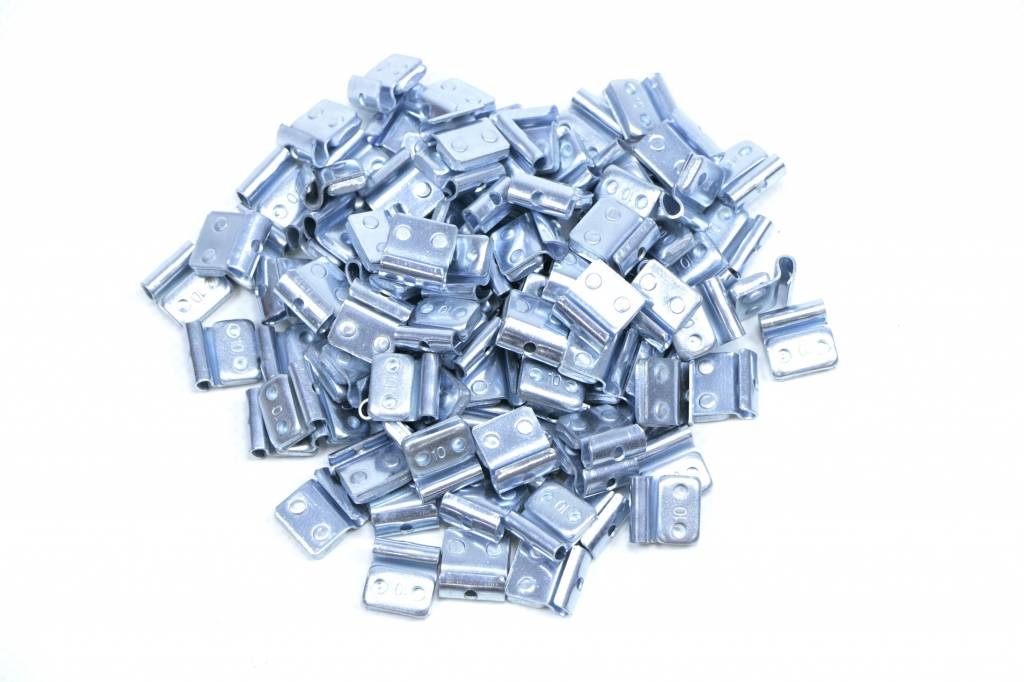 100 pieces Fe wheel weight zinc for steel rims 15 grams