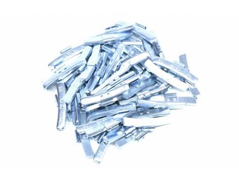 50 pieces Fe wheel weight zinc for steel rims 40 grams