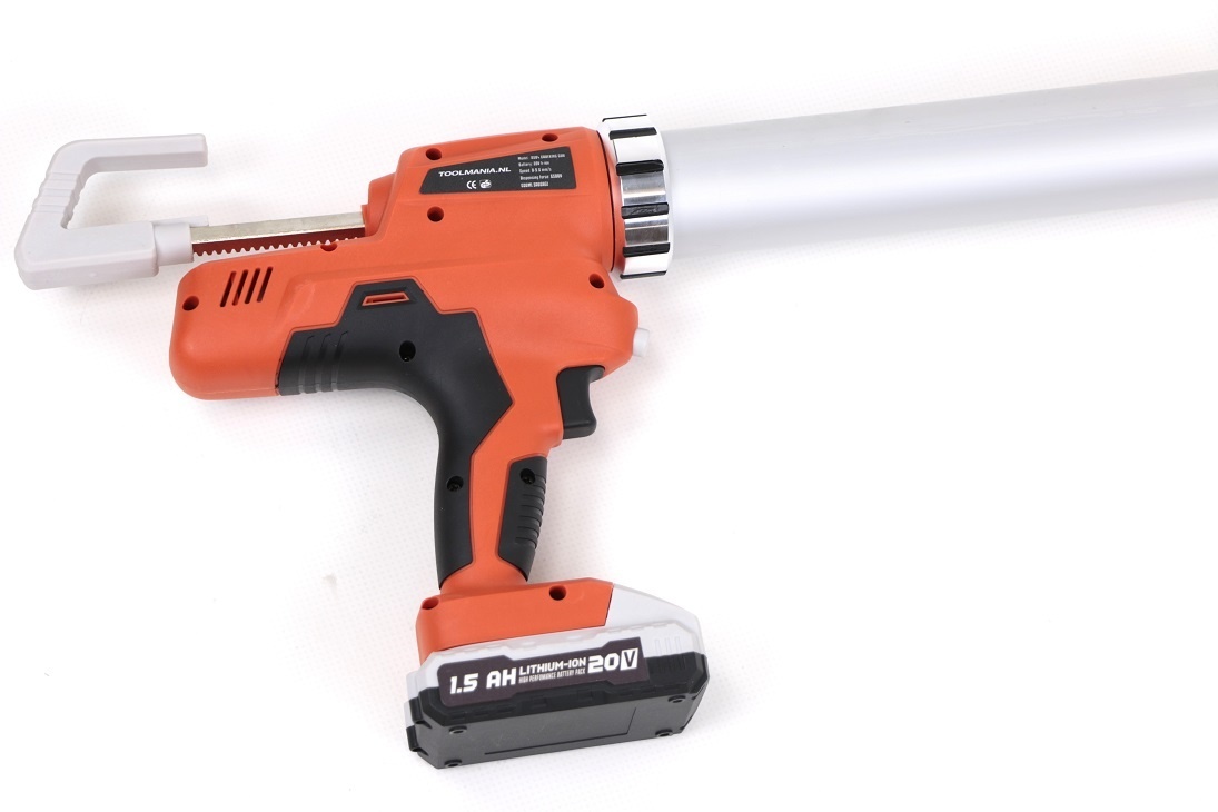 TM Electric Caulking Gun Complete 21 Volt 2.0 Ah Li-ion
