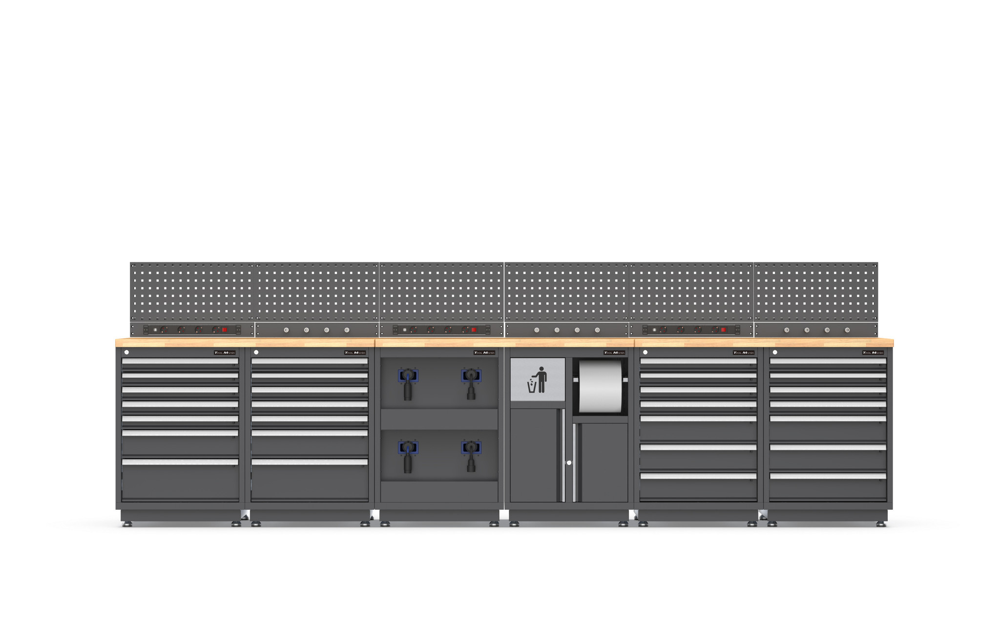 TM STAND ALONE Modular workshop system 28 parts