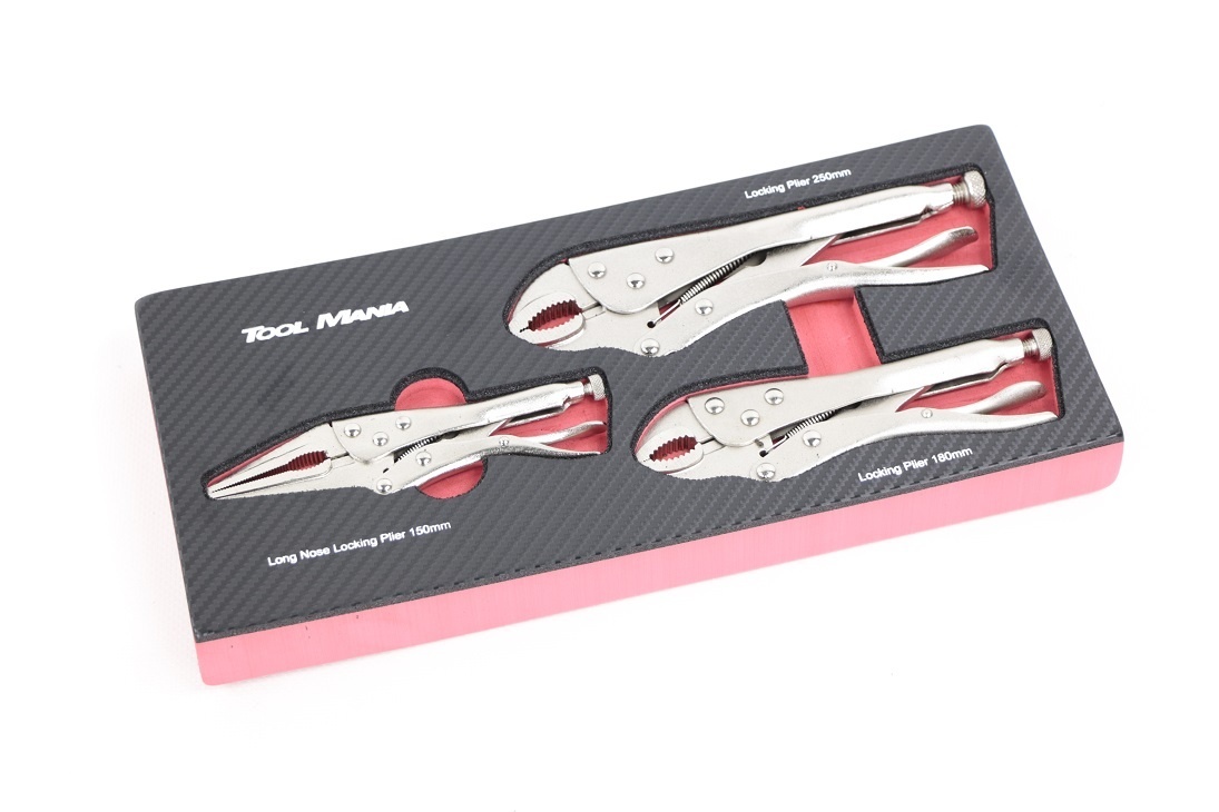 TM 3 Delige Griptangenset foam carbon look inlay