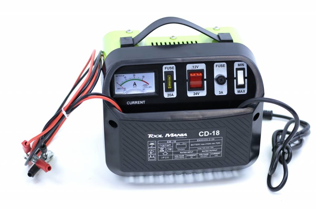 TM Battery charger 12 and 24 Volt 230v
