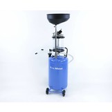 TM Oil collection system / Oil Extractor with Steel tray - BLUE