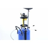 TM Oil collection system / Oil Extractor with Steel tray - BLUE