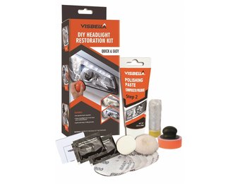 TM headlights polishing set complete Manual XL