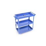 TM 3 Laags Universele Verrijdbare Gereedschapswagen , Detailing Trolley - BLAUW