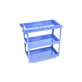 TM 3 Layer Universal Mobile Tool Trolley, Detailing Trolley - BLUE
